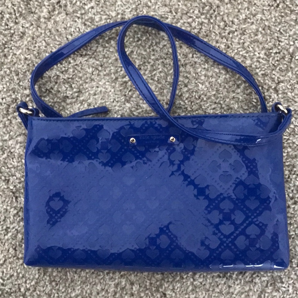 Cobalt blue Kate spade purse. Like new!